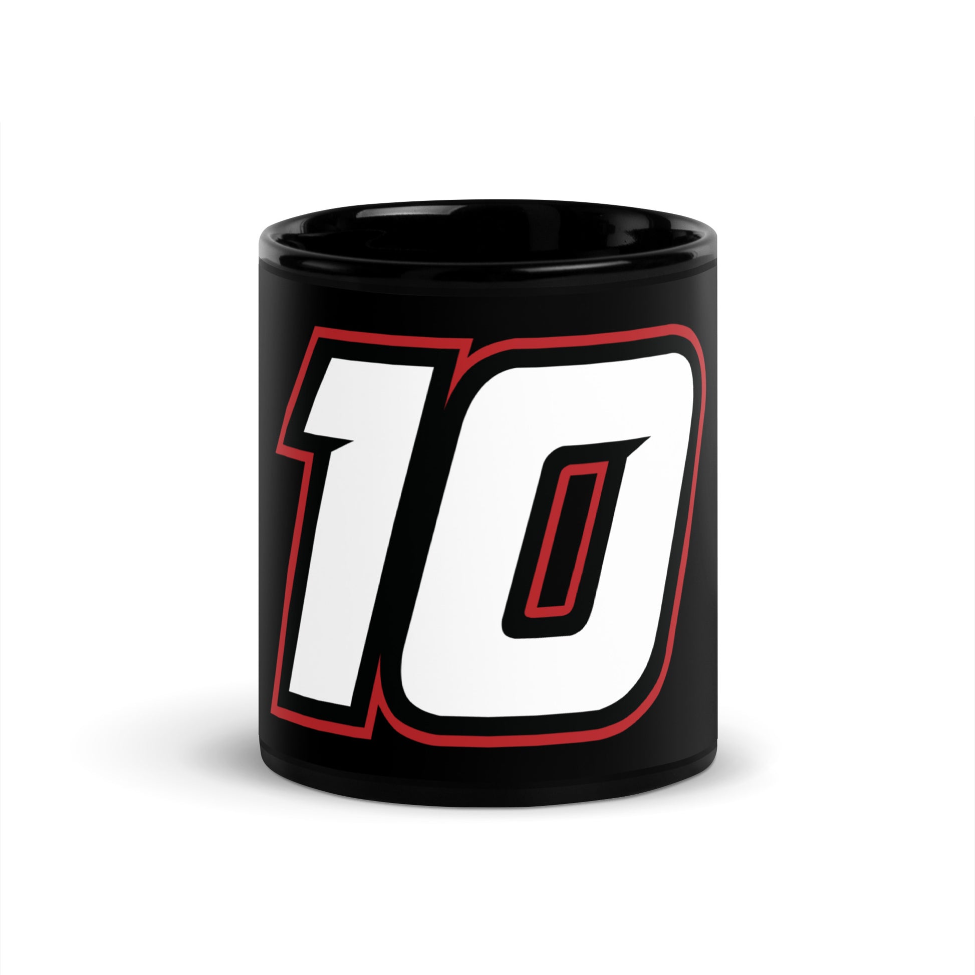 Black Glossy Mug Daniel Dye Racing