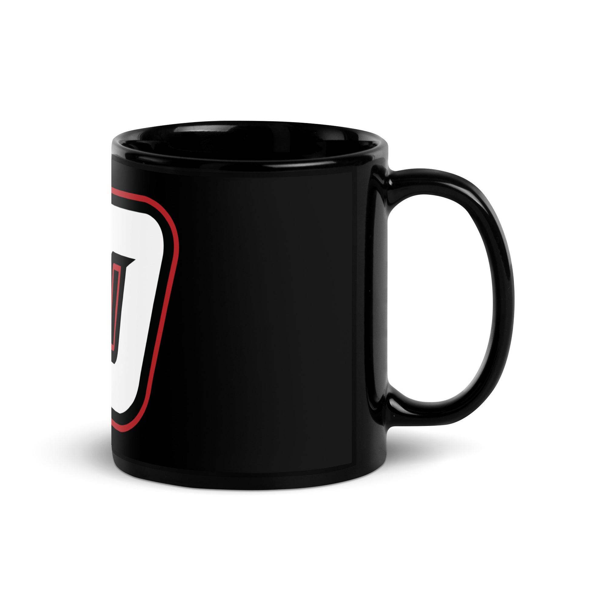 Black Glossy Mug Daniel Dye Racing