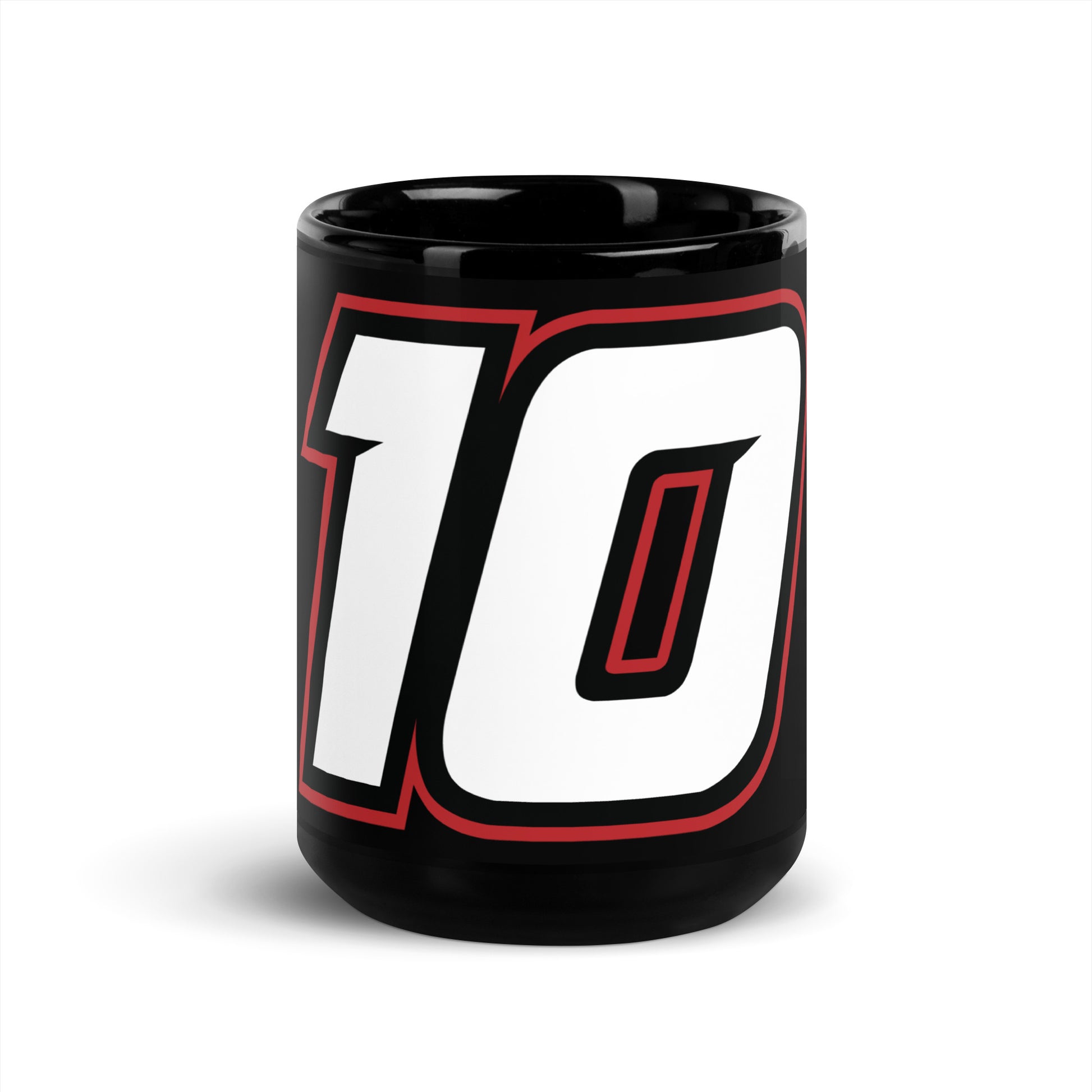 Black Glossy Mug Daniel Dye Racing