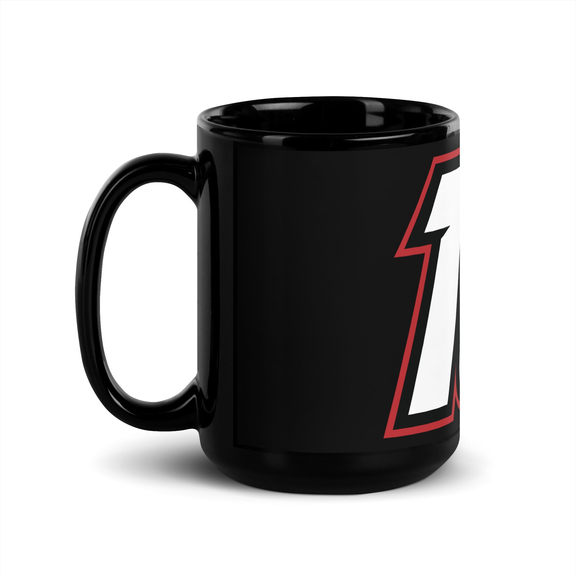 Black Glossy Mug Daniel Dye Racing