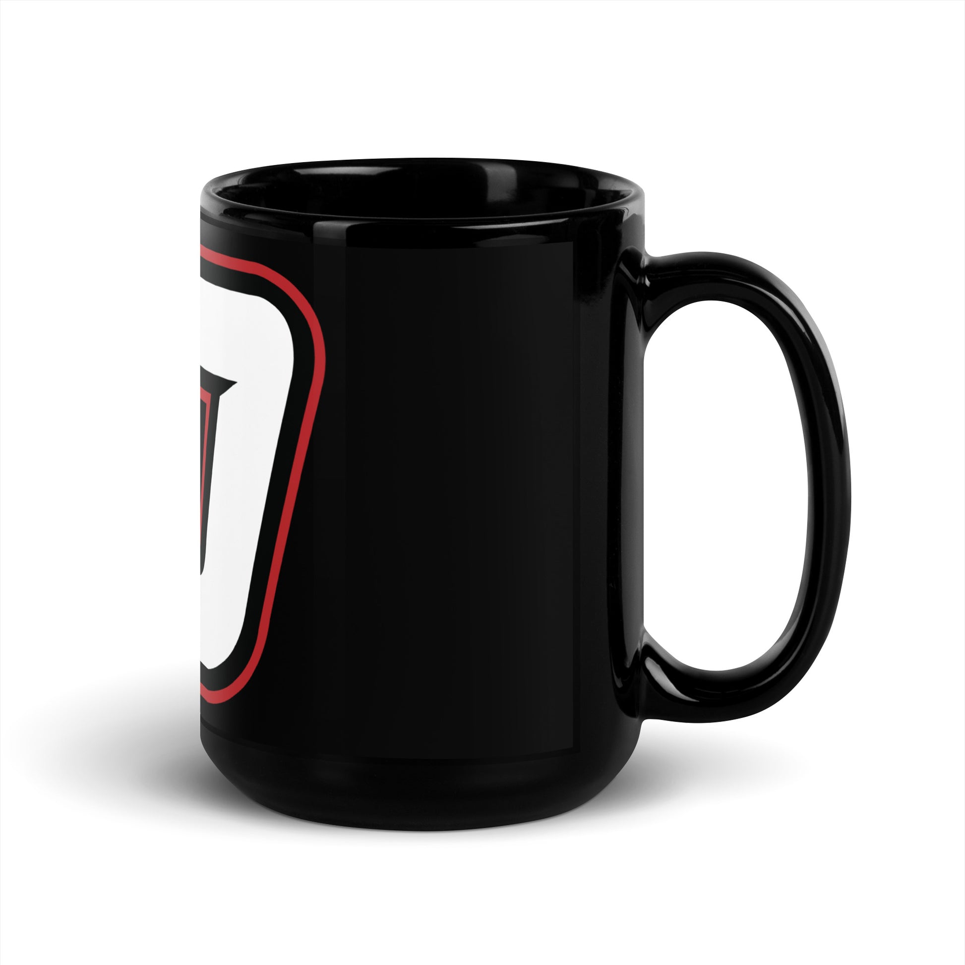 Black Glossy Mug Daniel Dye Racing