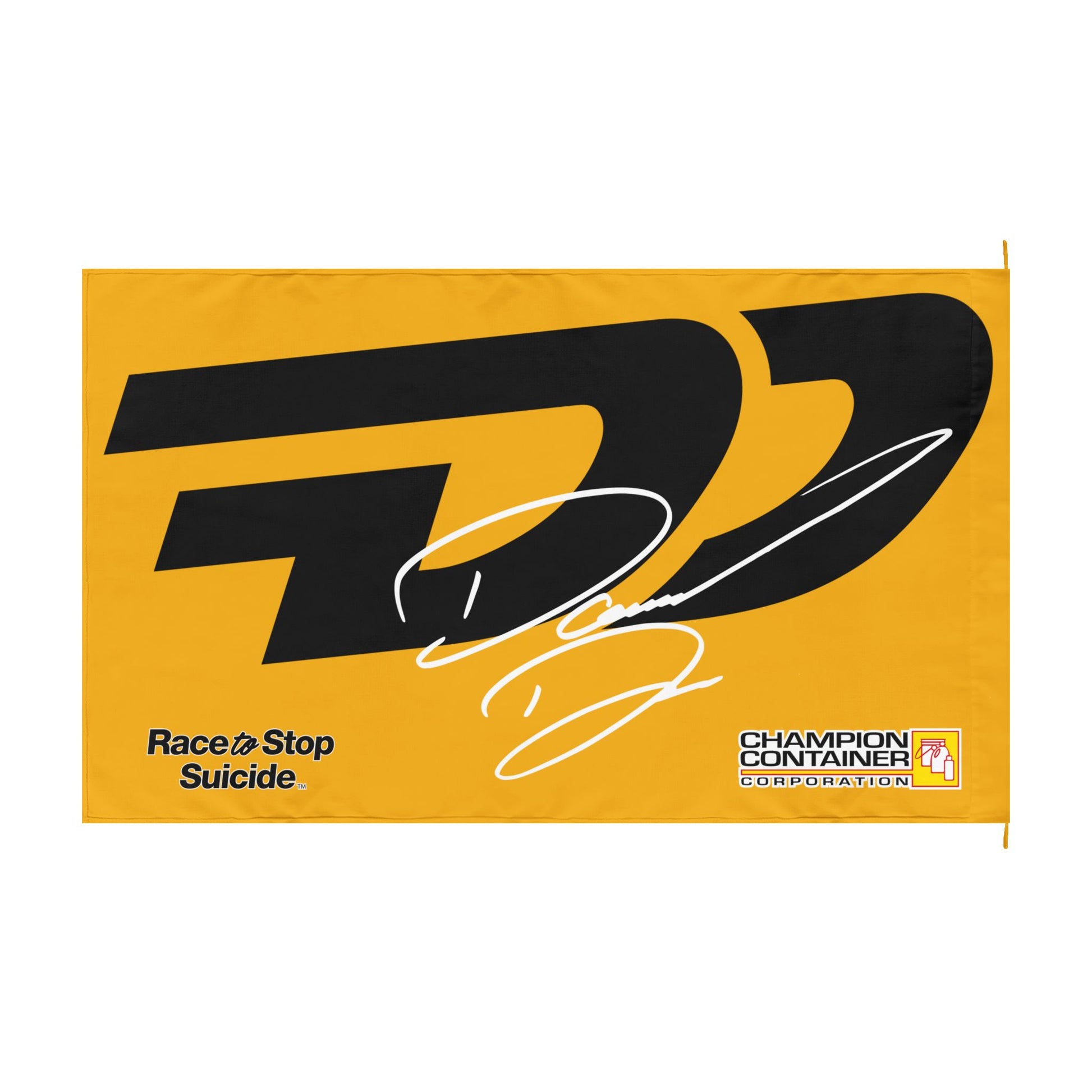 Daniel Dye Double-Sided Flag — Race & Awareness | NASCAR Race Gear