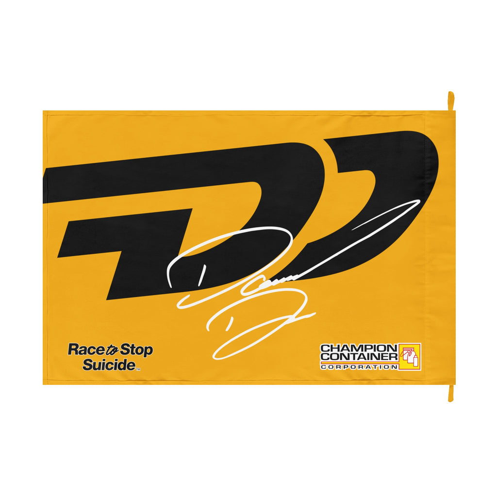 Daniel Dye Double-Sided Flag — Race & Awareness | NASCAR Race Gear