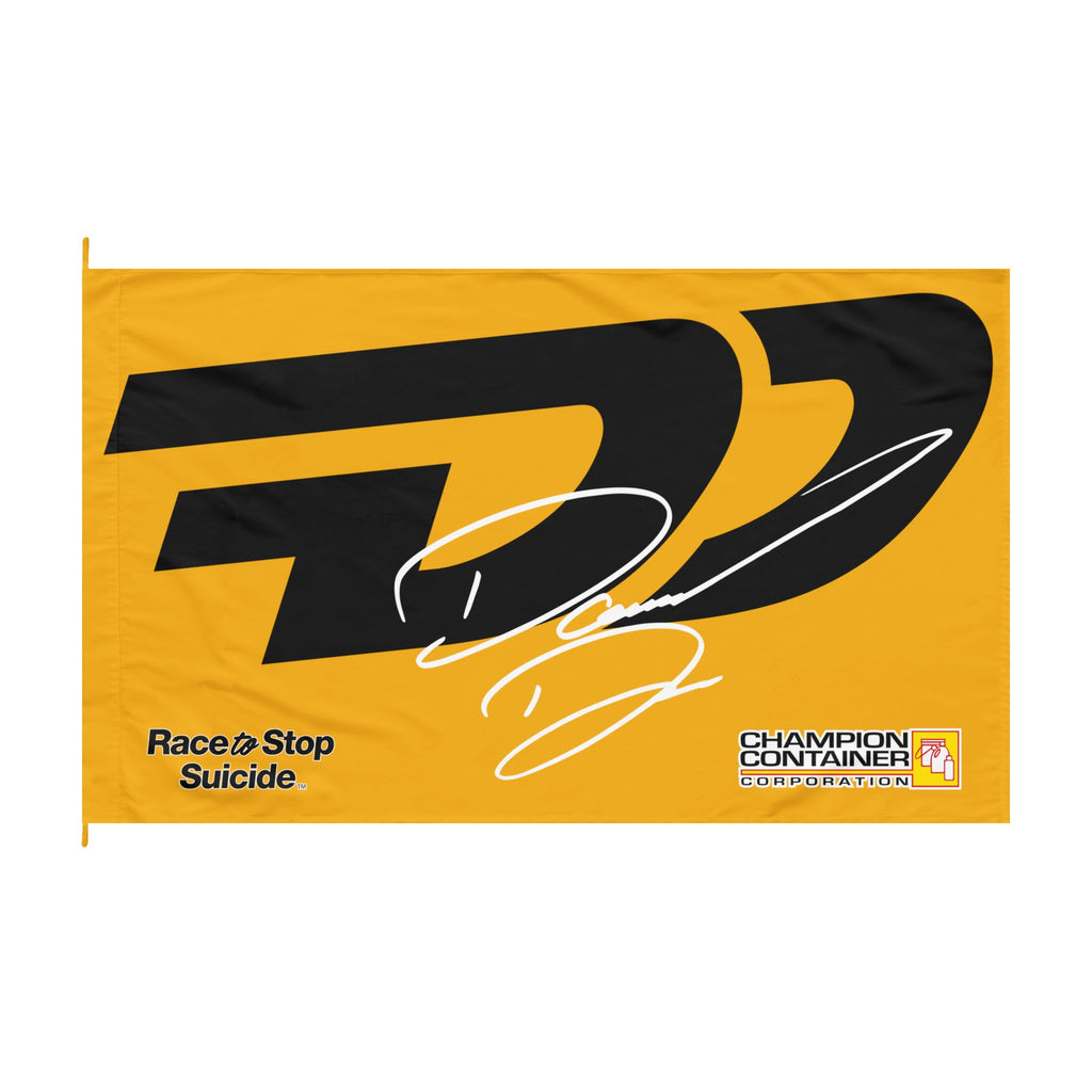 Daniel Dye Double-Sided Flag — Race & Awareness | NASCAR Race Gear