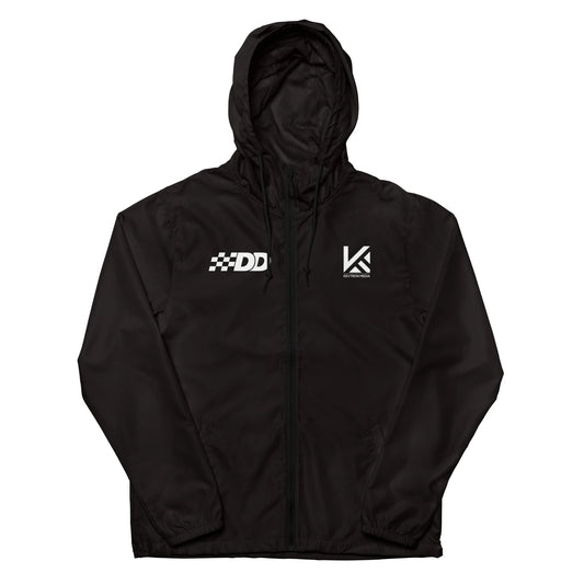 Unisex lightweight zip up windbreaker - [Daniel Dye Racing Shop]