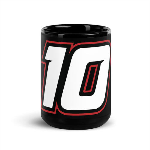 Black Glossy Mug Daniel Dye Racing
