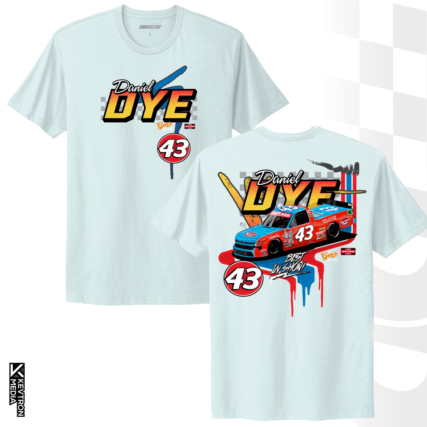 2023 Darlington Throwback Best-in-Show T-Shirt - [Daniel Dye Racing Shop]