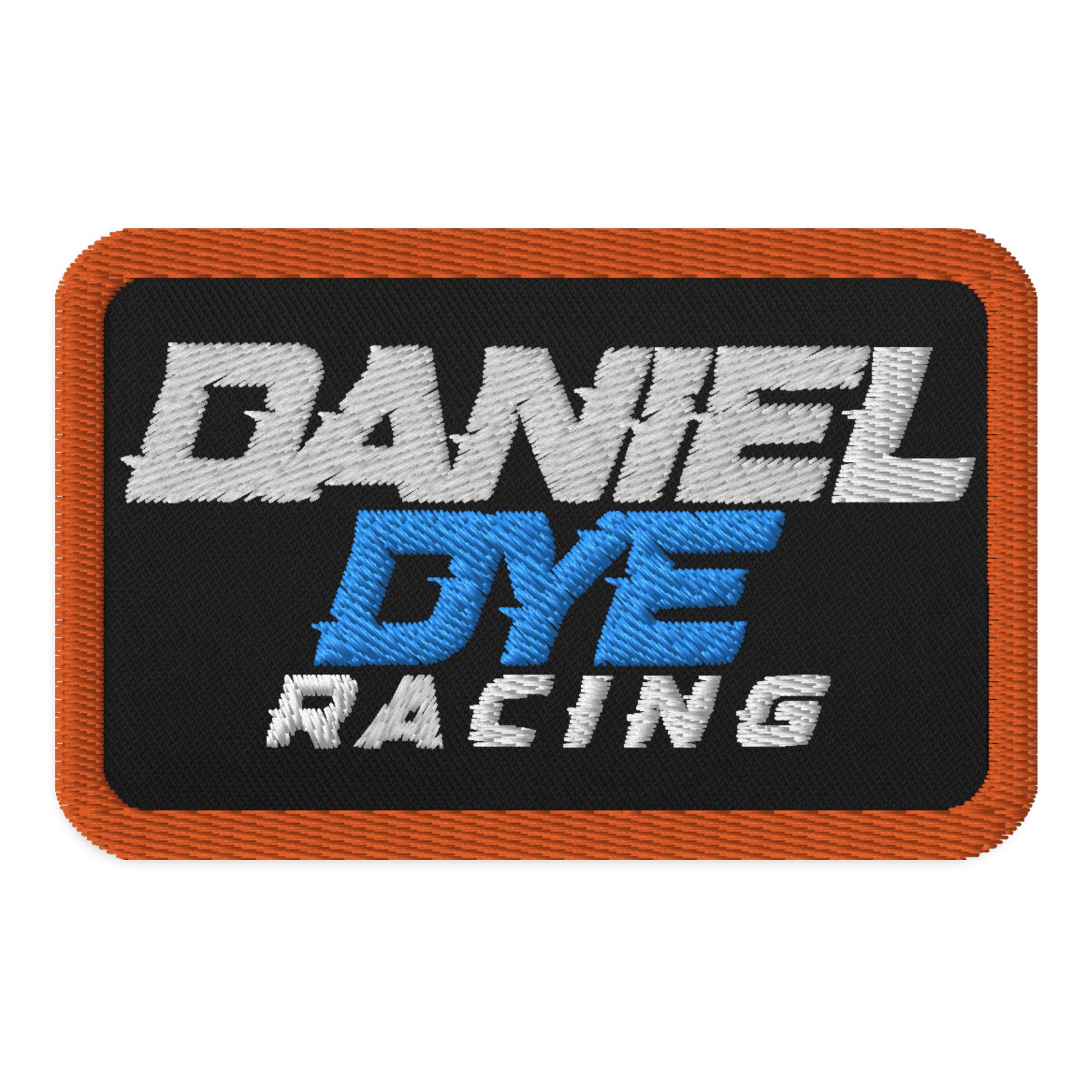 DDR Embroidered patch - [Daniel Dye Racing Shop]
