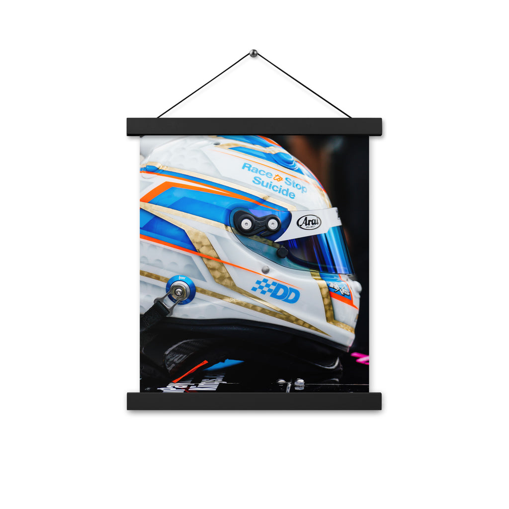 Poster with hangers - [Daniel Dye Racing Shop]