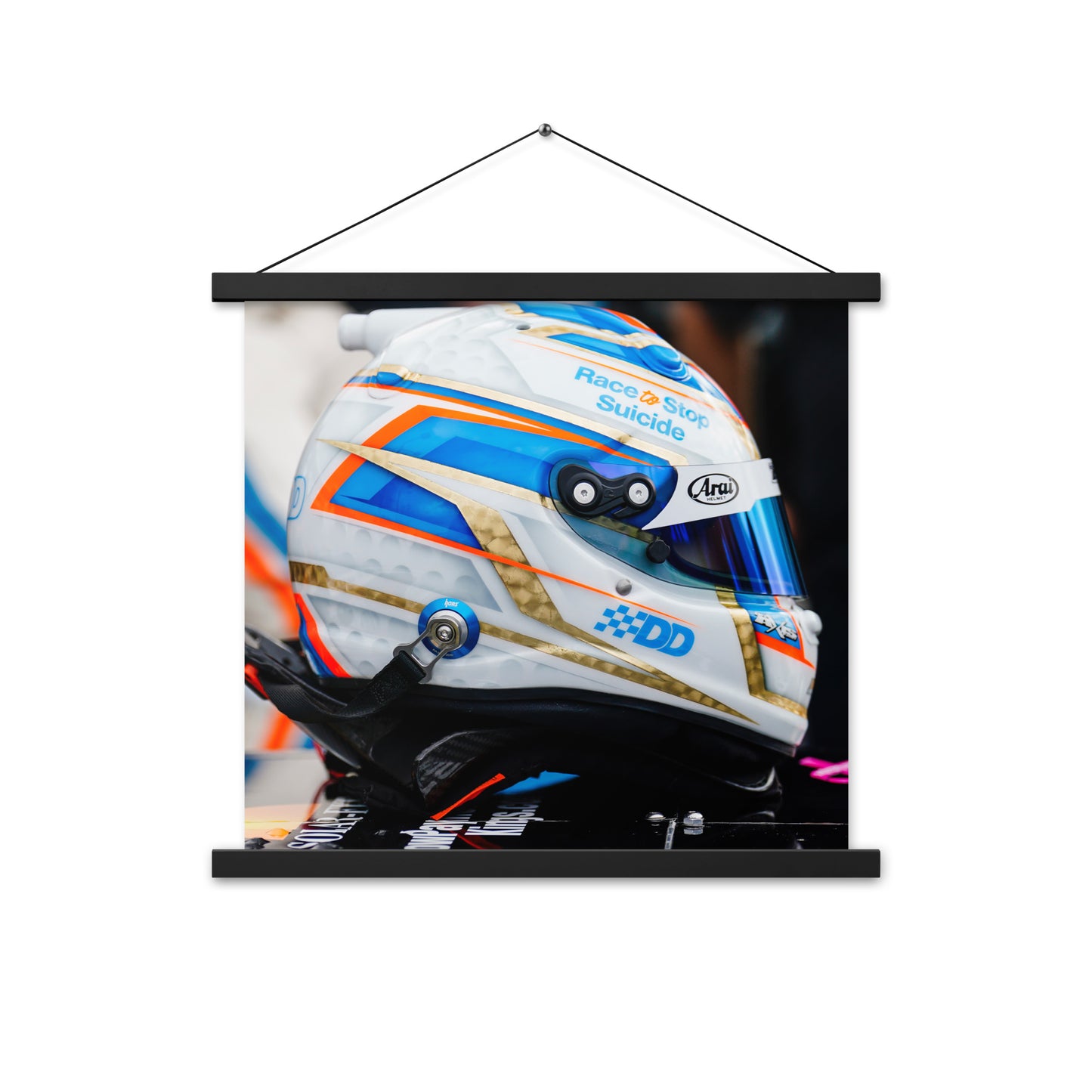 Poster with hangers - [Daniel Dye Racing Shop]