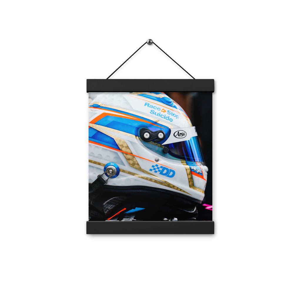 Poster with hangers - [Daniel Dye Racing Shop]