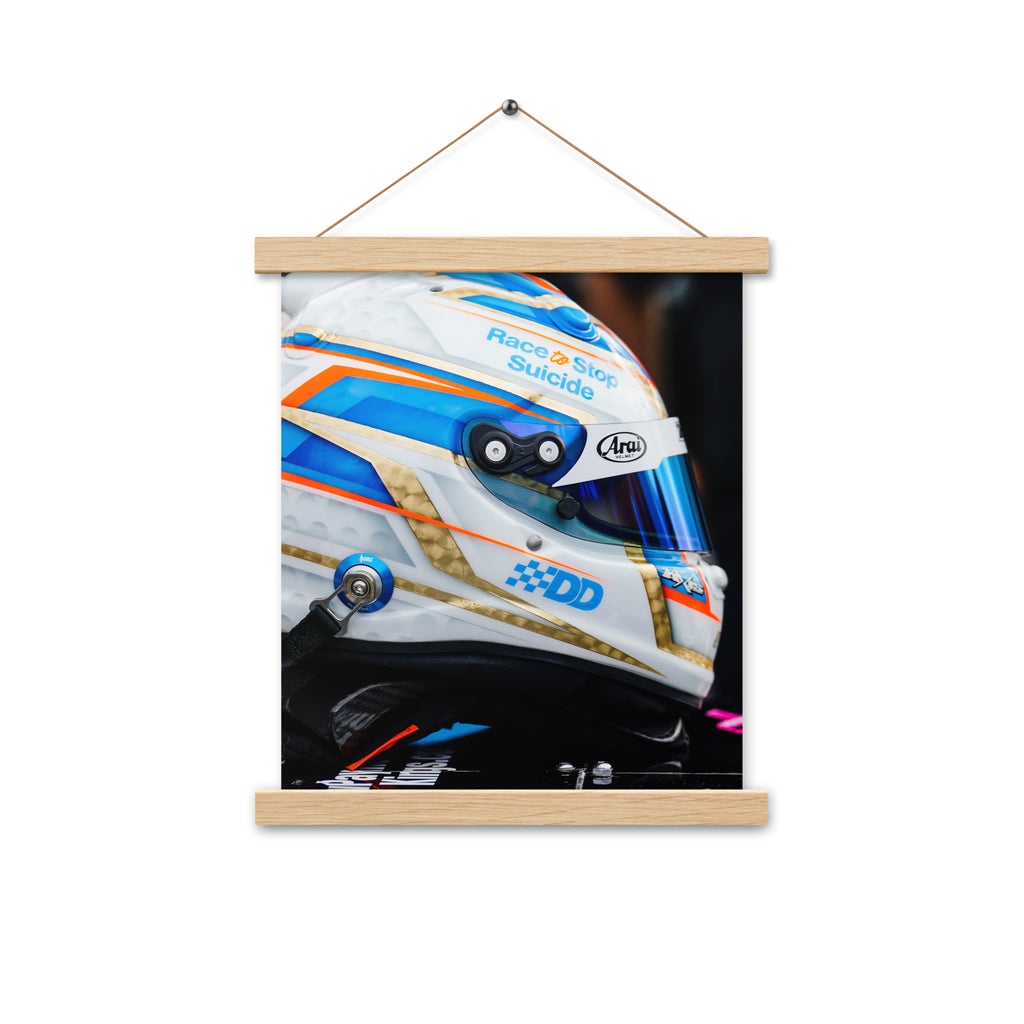 Poster with hangers - [Daniel Dye Racing Shop]