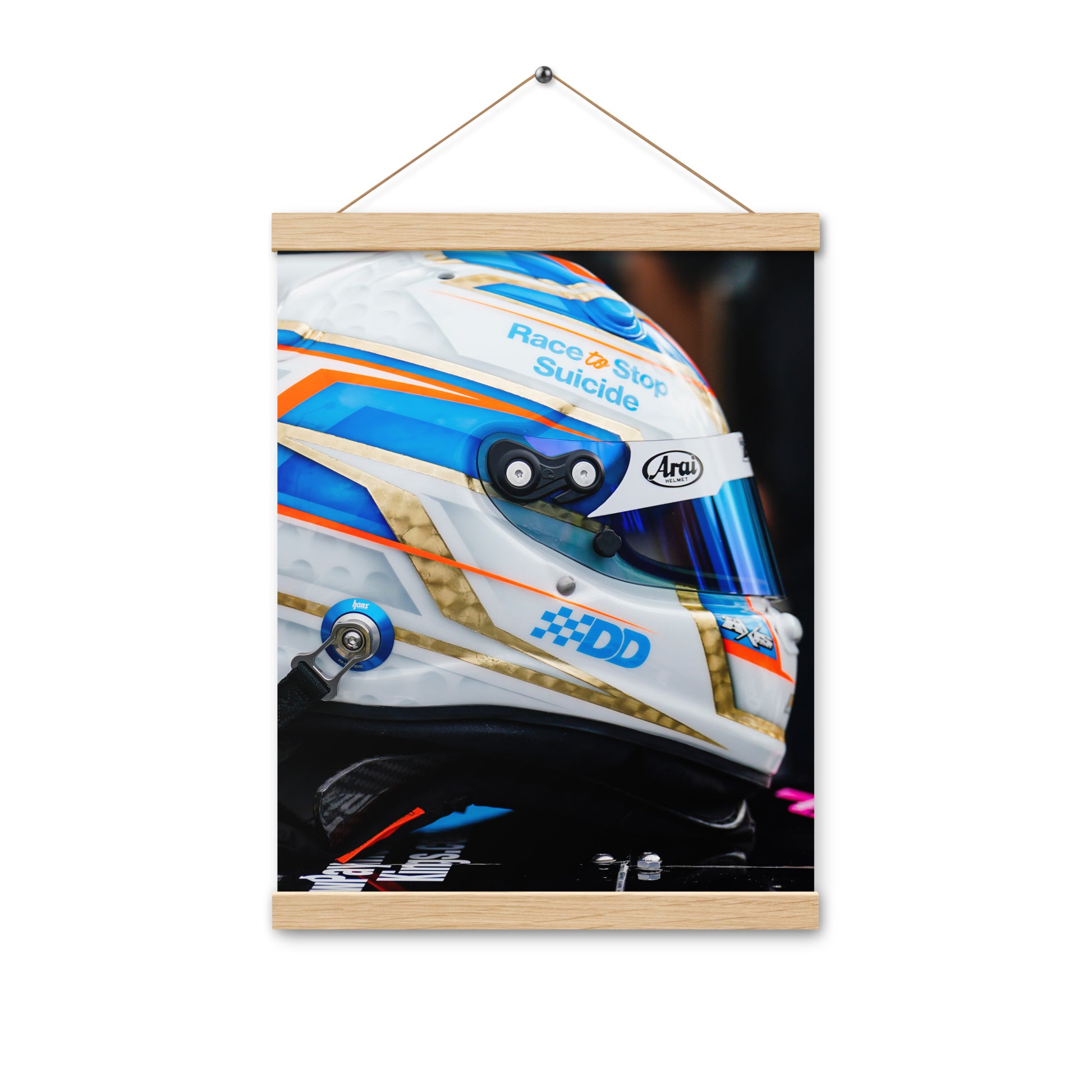 Poster with hangers - [Daniel Dye Racing Shop]