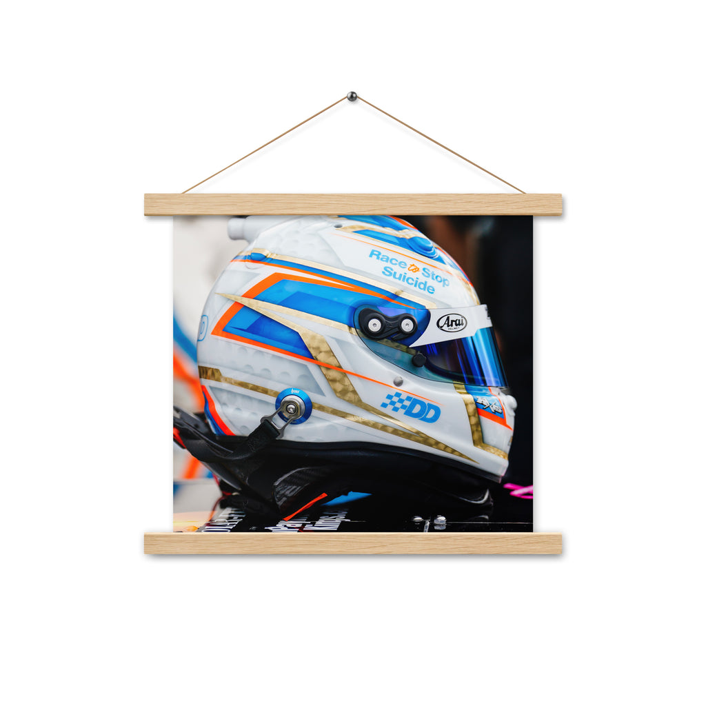Poster with hangers - [Daniel Dye Racing Shop]
