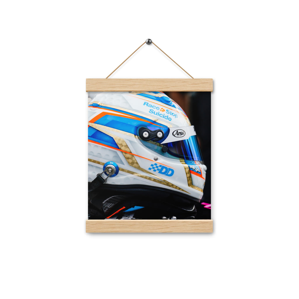 Poster with hangers - [Daniel Dye Racing Shop]