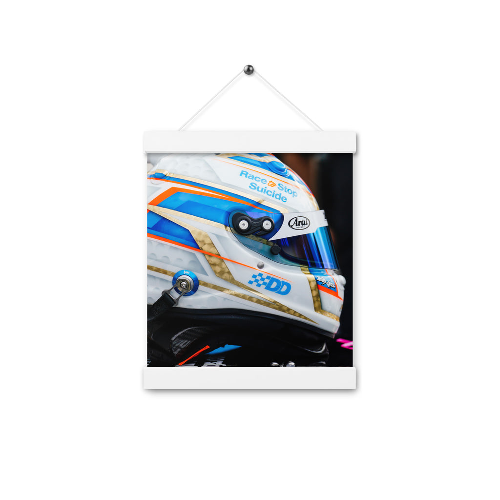Poster with hangers - [Daniel Dye Racing Shop]