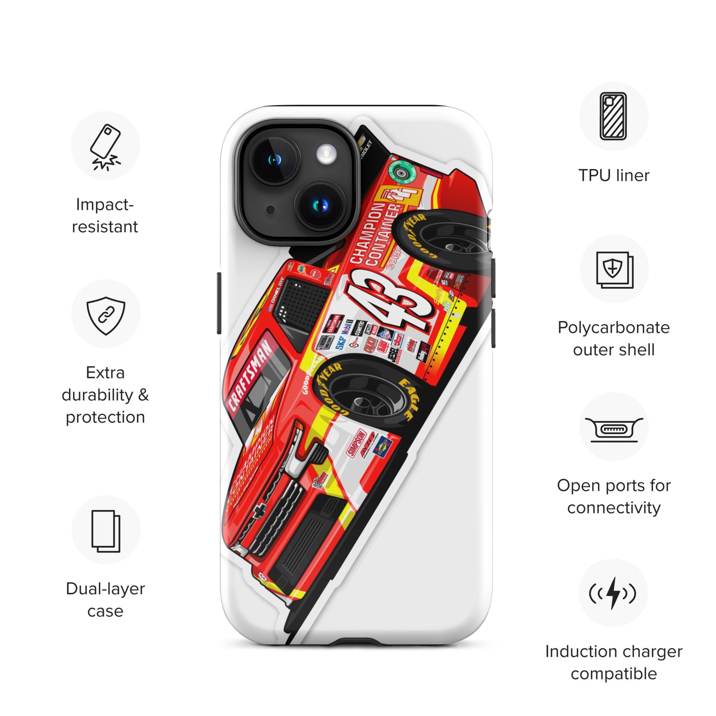 Tough Case for iPhone® - [Daniel Dye Racing Shop]