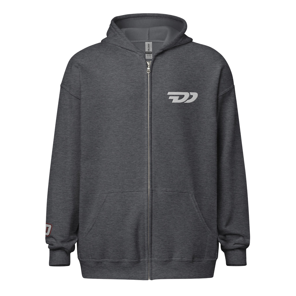 DD 10 Unisex heavy blend zip hoodie Daniel Dye Racing