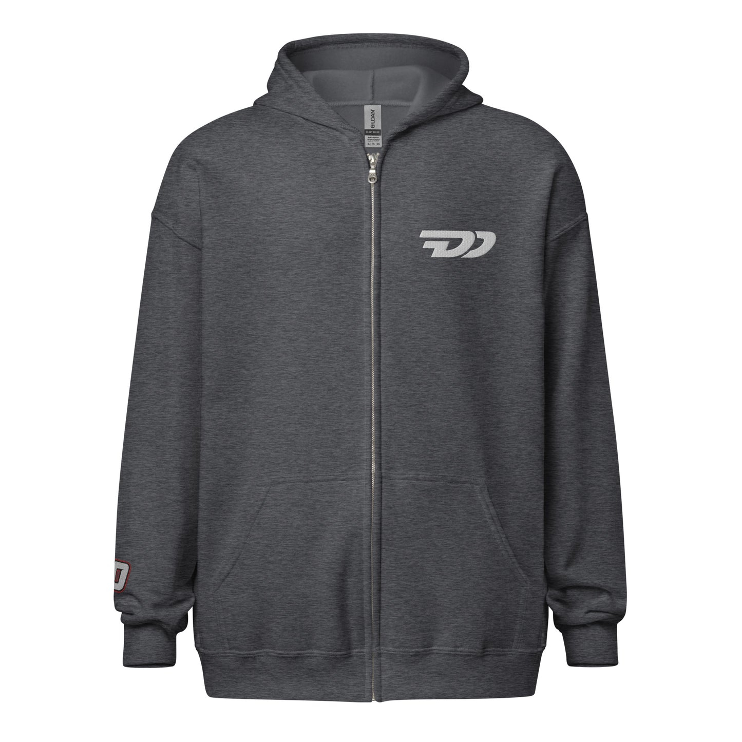 DD 10 Unisex heavy blend zip hoodie