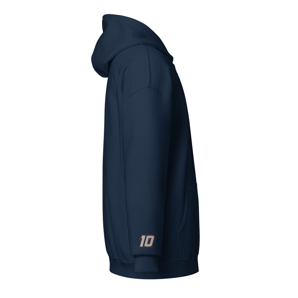 DD 10 Unisex heavy blend zip hoodie Daniel Dye Racing