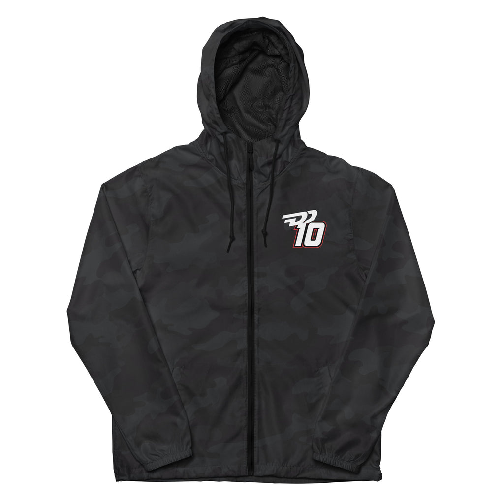 Unisex lightweight zip up windbreaker Daniel Dye Racing