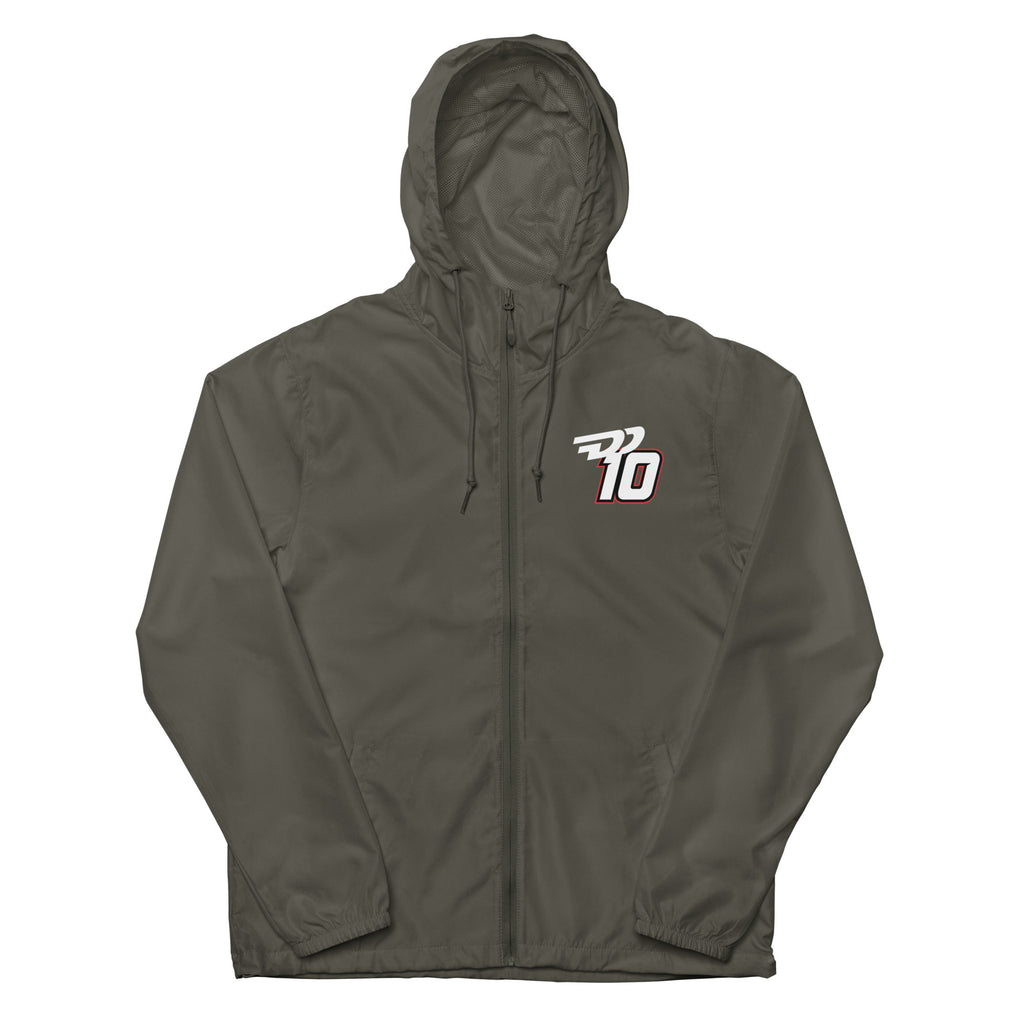 Unisex lightweight zip up windbreaker Daniel Dye Racing