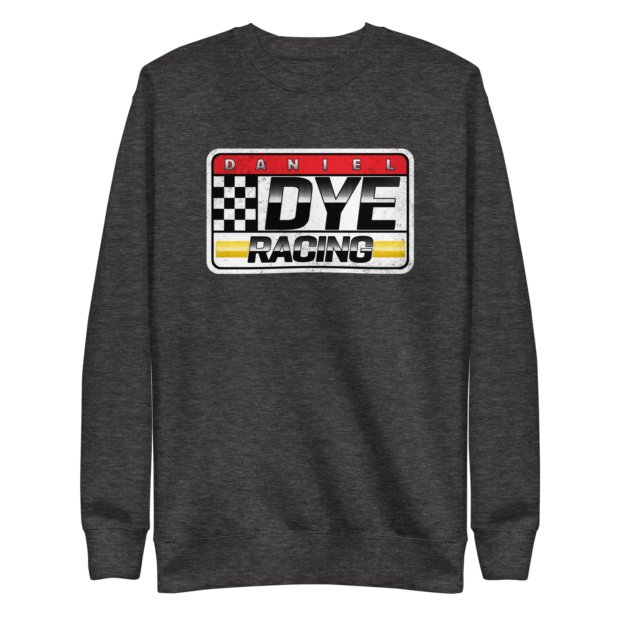 Daniel Dye crewneck sweatshirt in premium fleece with back patch