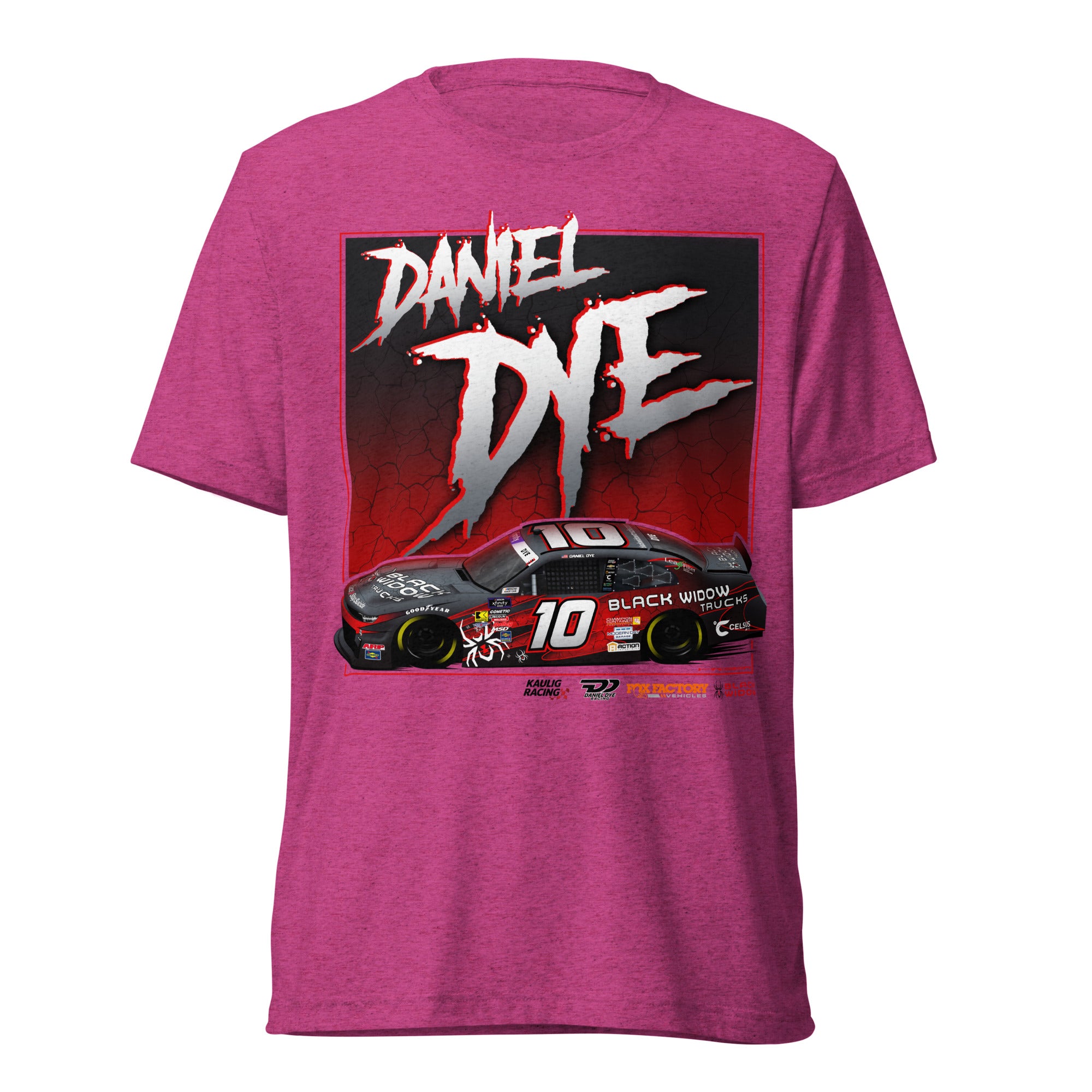 2025 Black Widow Xfinity T-Shirt – Daniel Dye Racing